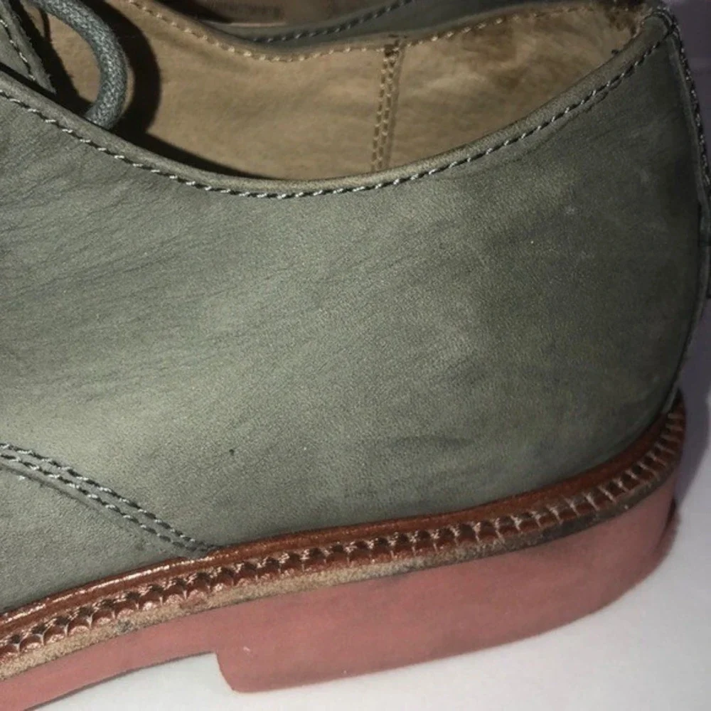 Polo Suede Torrington Olive Dress‎ Shoes SIze 9D